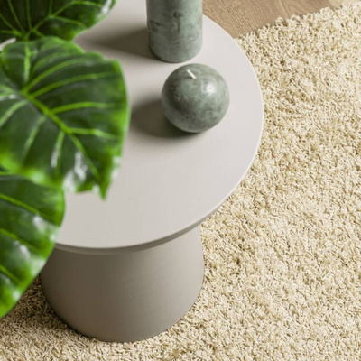 vidaXL Dywan z długim włosiem PAMPLONA, złoty, 120x170 cm