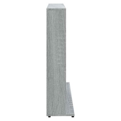 Szafka na płyty CD, szary dąb sonoma, 100 x 23 x 89,5 cm