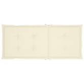 vidaXL Składane krzesła ogrodowe z poduszkami, 6 szt., drewno akacjowe