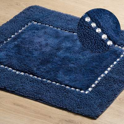 Chic granatowy 60x90