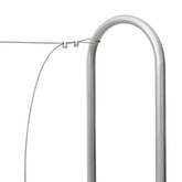 Stojak na drewno opałowe 100x25x150 cm Stal ocynkowana