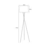 Lampa podłogowa K-4353 z serii REMI BLACK KAJA