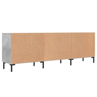 vidaXL Szafka pod TV, szarość betonu, 150x30x50 cm model standard