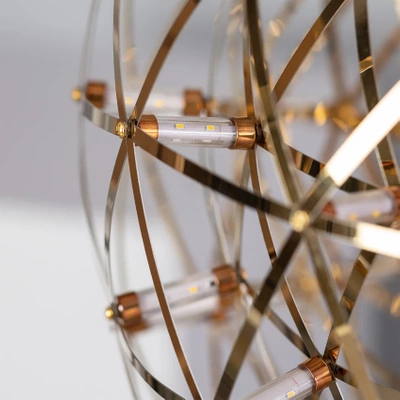 Lampa Wisząca Złota LED 35W Abruzzo Sofia Barwa Ciepła