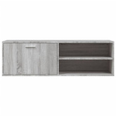 vidaXL Szafka pod TV, szary dąb sonoma, 120x34x37 cm