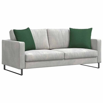 Poduszki na sofę 2 pcs Ciemna zieleń 50 x 50 cm