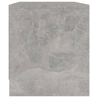 vidaXL Szafka pod TV, szarość betonu, 90x35x40 cm
