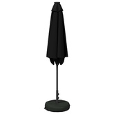 Parasol ogrodowy z oświetleniem LED i podstawą 270 x 270 cm