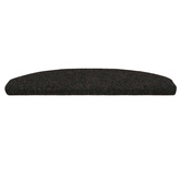 Samoprzylepne maty na schody 15 pcs Czarny 80 x 24,5 x 3,5 cm