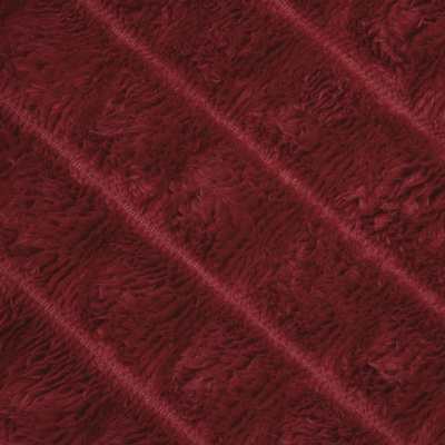 Koc Bordeaux Czerwony 150 x 130 cm Polar