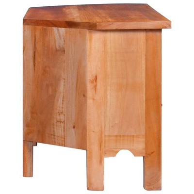vidaXL Szafka pod TV, 100x40x45 cm, lite drewno mahoniowe