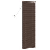 Żaluzja wenecka Ciemnobrązowy ze wzorem 150 x 60 cm 25 mm PVC