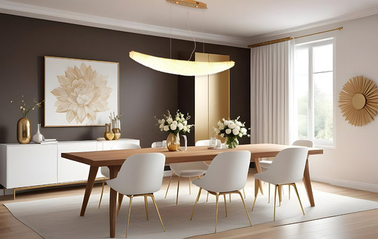 Designerska Lampa Wisząca złota Swarovski Adani AD213