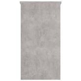 vidaXL Biurko, szarość betonu, 80x40x75 cm, materiał drewnopochodny