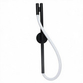 Kinkiet ścienny Serpente PC2551 12W CCT czarny-wężyk gładki