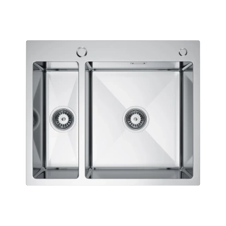 Zlewozmywak stalowy 1,5K AIDA inox