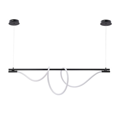 Nowoczesna spiralna lampa wisząca Złota 150cm 360° 45W 3000K Abruzzo Spirali