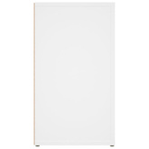 vidaXL Komoda, biała, 80x30x54 cm, materiał drewnopochodny