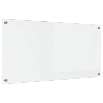 Panel kuchenny przezroczysty 100 x 50 cm szkło hartowane