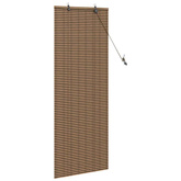 Roleta brązowy 60 x 160 cm Bambus