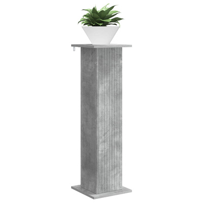 Stojak na rośliny Betonowy szary 30,5 x 30 x 100,5 cm