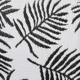 vidaXL Dywan zewnętrzny, czarny, 140 x 200 cm, PP