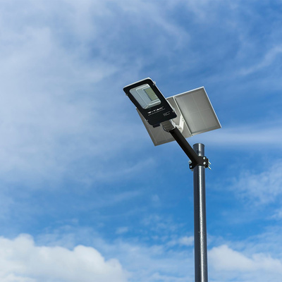 50W Solarna lampa uliczna / Barwa:4000K / Obudowa: Czarna