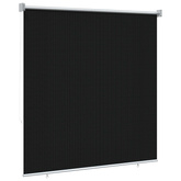 Roleta zewnętrzna 90% blokada UV Czarny 140 x 140 cm HDPE