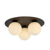 Lampa sufitowa SOLAR 3 BLACK/OPAL