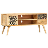 Szafka pod TV, 100x30x45 cm, lite drewno mango vidaXL