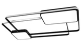 Lampa sufitowa czarna 118W + pilot dl-f02