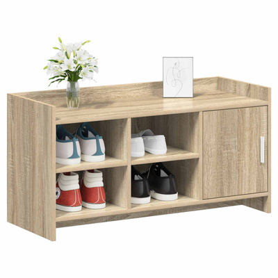 Szafka na buty z przechowywaniem dąb Sonoma 100 x 39,5 x 51 cm