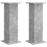 Stojak na rośliny 2 pcs Betonowy szary 30,5 x 30 x 80,5 cm