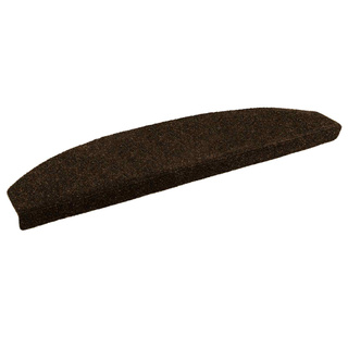 Samoprzylepne maty na schody 15 pcs brązowy 80 x 24,5 x 3,5 cm
