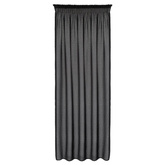 Zasłona Agis czarna 140x270