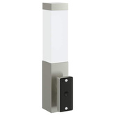 Zewnętrzna lampa ścienna Srebrny 10.5 x 6 x 33 cm