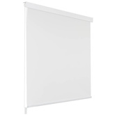 vidaXL Roleta prysznicowa 100 x 240 cm, biała