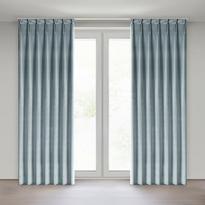 Zasłona Melanie szara 80x270