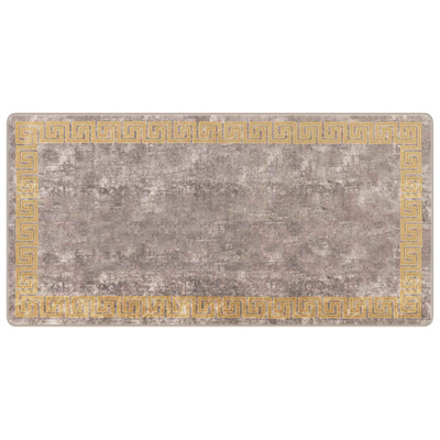 Chodnik dywanowy MARSA Szary 100 x 200 cm Poliester i PVC