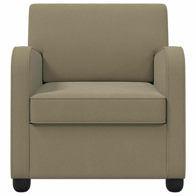 Fotel Khaki Welur
