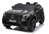 Auto na Akumulator Mercedes GLC 63S Dwuosobowy LED MP4 Czarny Lakierowany