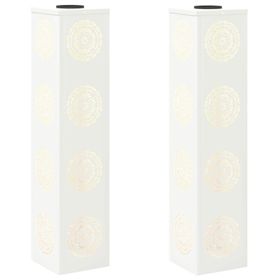 Słoneczna LED lampa na ścieżkę 2 pcs Biały