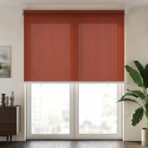 Roleta zewnętrzna 90% blokada UV Terakota 120 x 230 cm HDPE