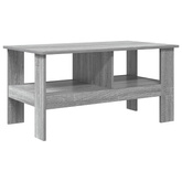 Stolik kawowy Szary Sonoma 90 x 50 x 45 cm Drewno inżynieryjne