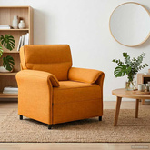 Sofa 100% poliester, metalowa rama, MDF, sklejka