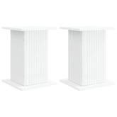 Stojak na rośliny 2 pcs Biały 30,5 x 30 x 43 cm