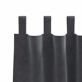 Zasłony zaciemniające 2 pcs Jasnoszary 140 x 225 cm Aksamit