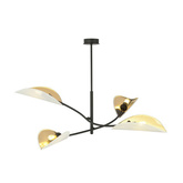 Lampa sufitowa  LOTUS 4 WHITE/GOLD
