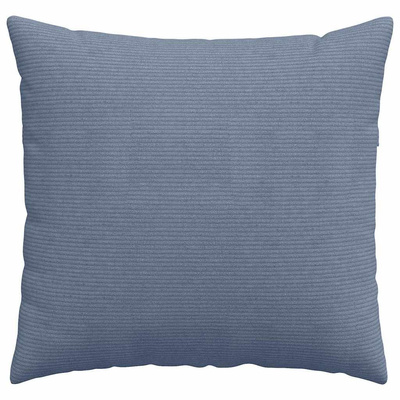 Poduszki na sofę 2 pcs Niebieski 45 x 45 cm Tkanina sztruksowa