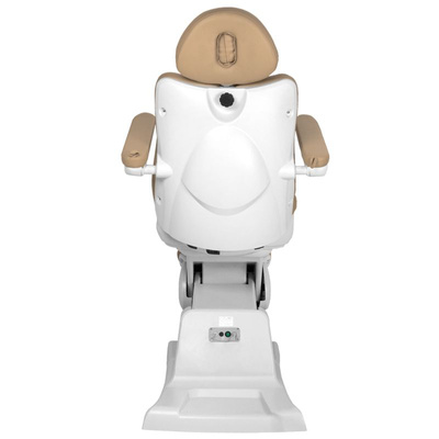 Fotel kosmetyczny elektr. Azzurro 870 3 siln. cappuccino 109079
